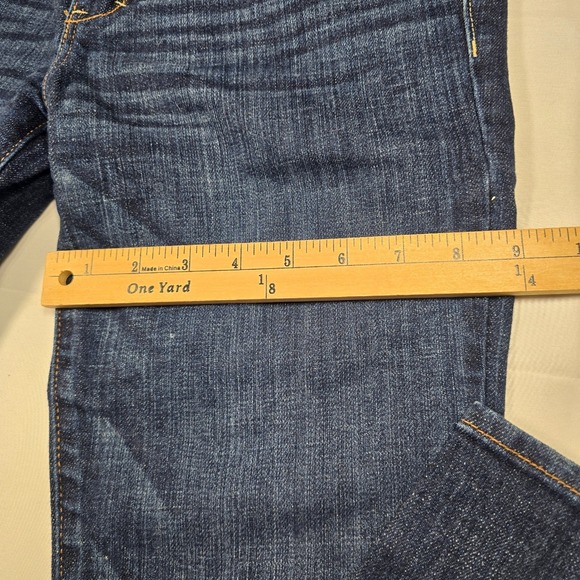 Y2k Abercrombie & Fitch Erin Slim Bootcut Jeans Dark Wash Stretch 4S W27 L31 - Picture 5 of 10